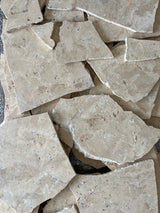 Crazy Pave - Linen Travertine